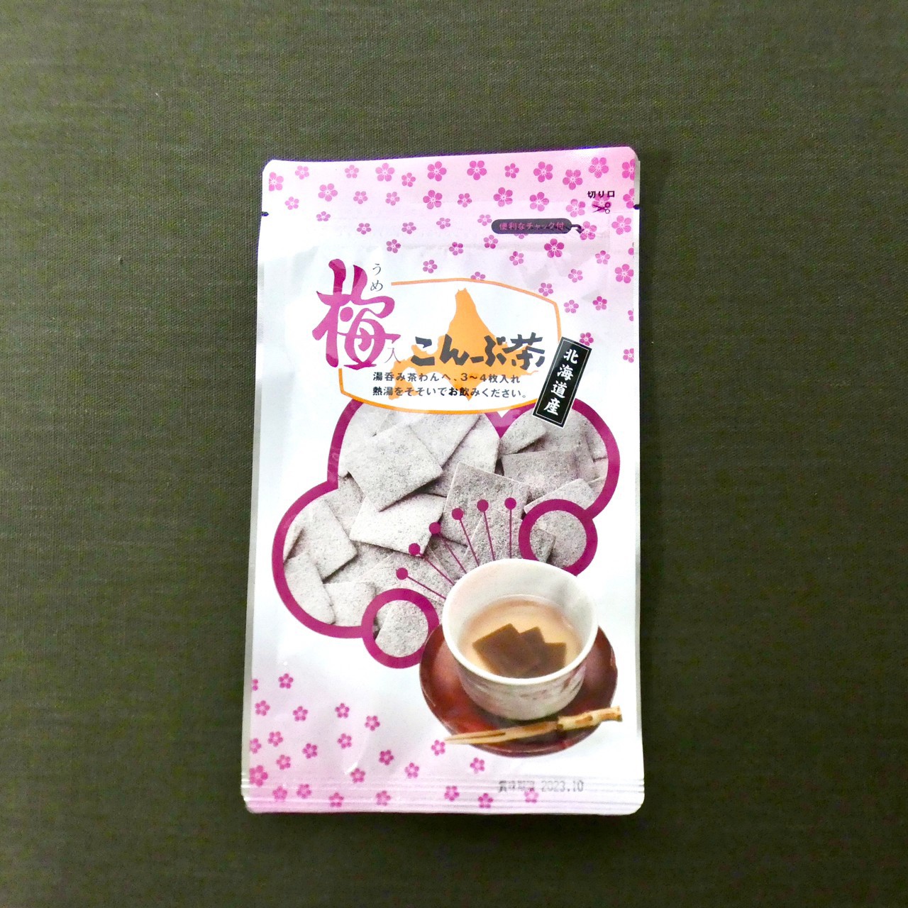 角切梅こんぶ茶 1袋 48g